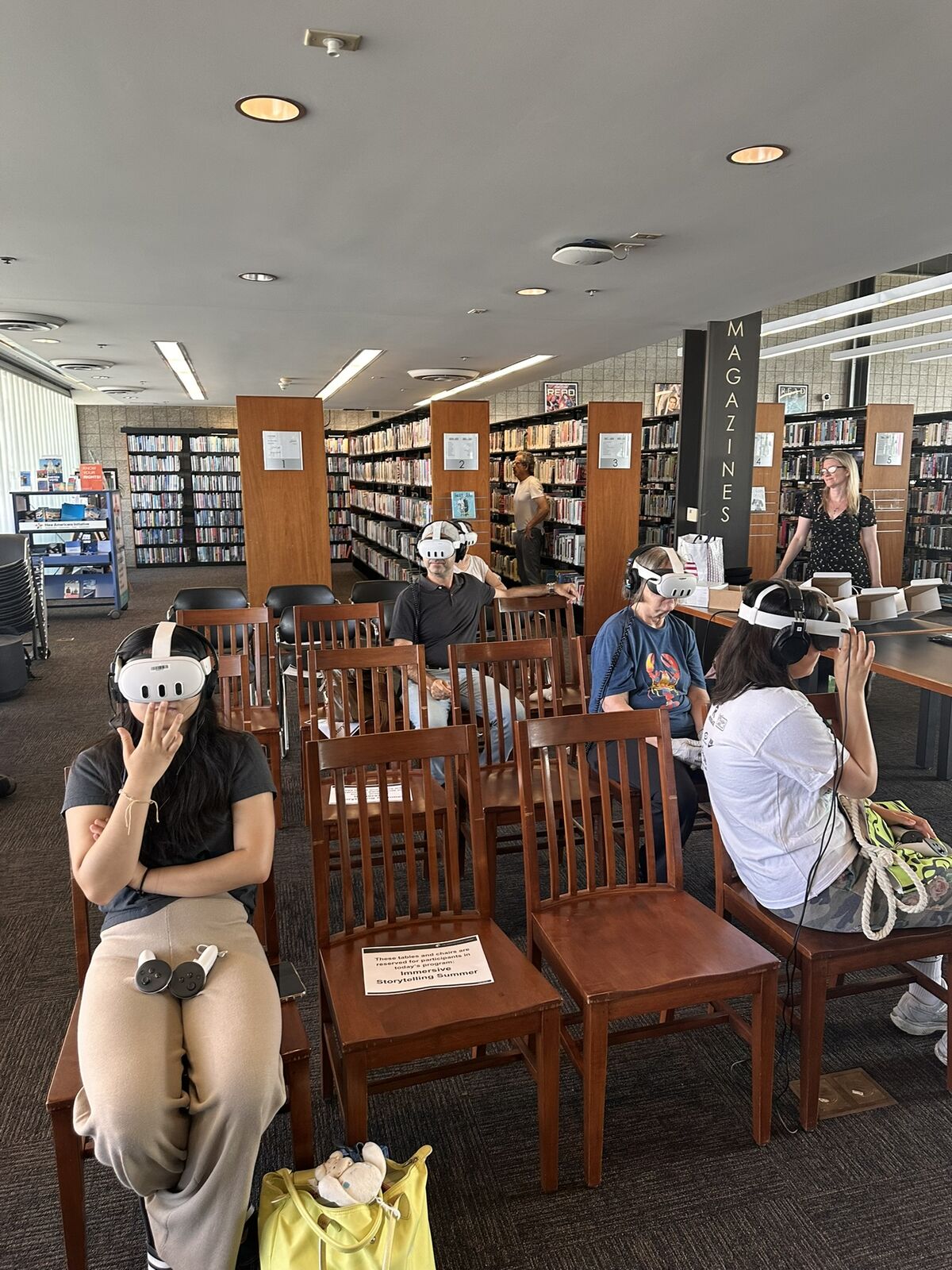XR pilot at the LA Public Library
